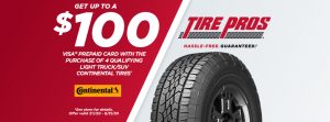 Continental Tire Deal